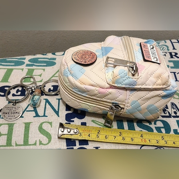 Mini Book Bag Key Chain - Picture 6 of 13